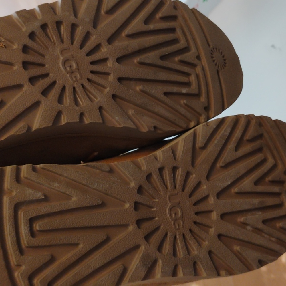 UGG Tan Ankle Boots - Picture 10 of 12